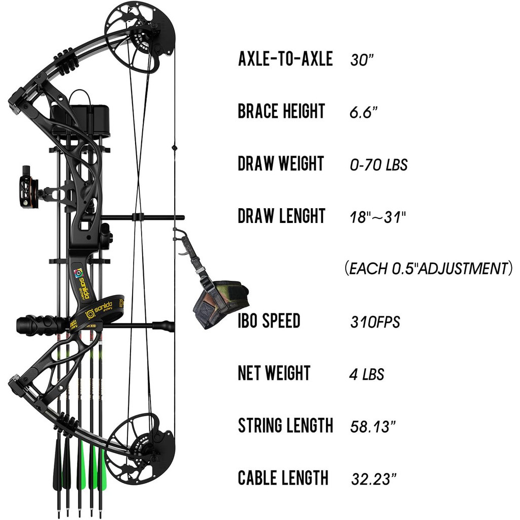 Sanlida long X9 Composite Bow Kit